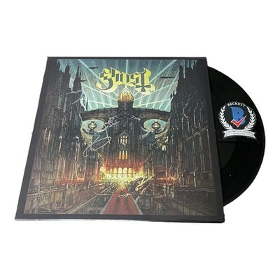 TOBIAS FORGE SIGNED AUTOGRAPH GHOST ALBUM LP VINYL BAS BECKETT