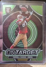 2024 Totally Certified On Target Terrell Owens /299 #20 Mirror Neon Green...