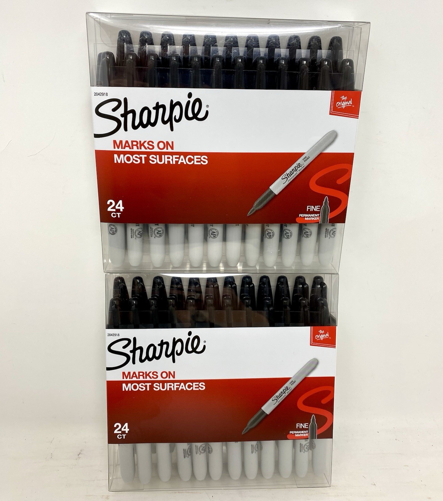 Fine Pt- Black, 48 Count (2 Boxes X 24)