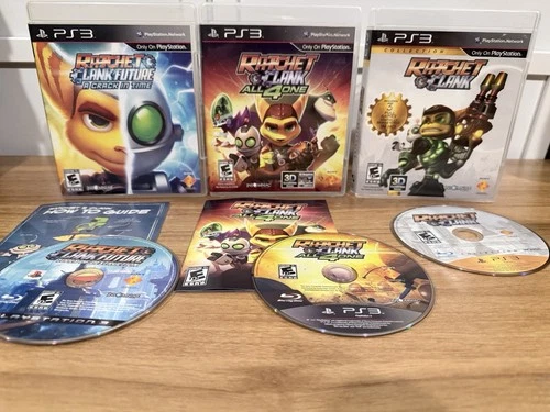 PS3 Ratchet and Clank Collection All 4 One A Crack In Time