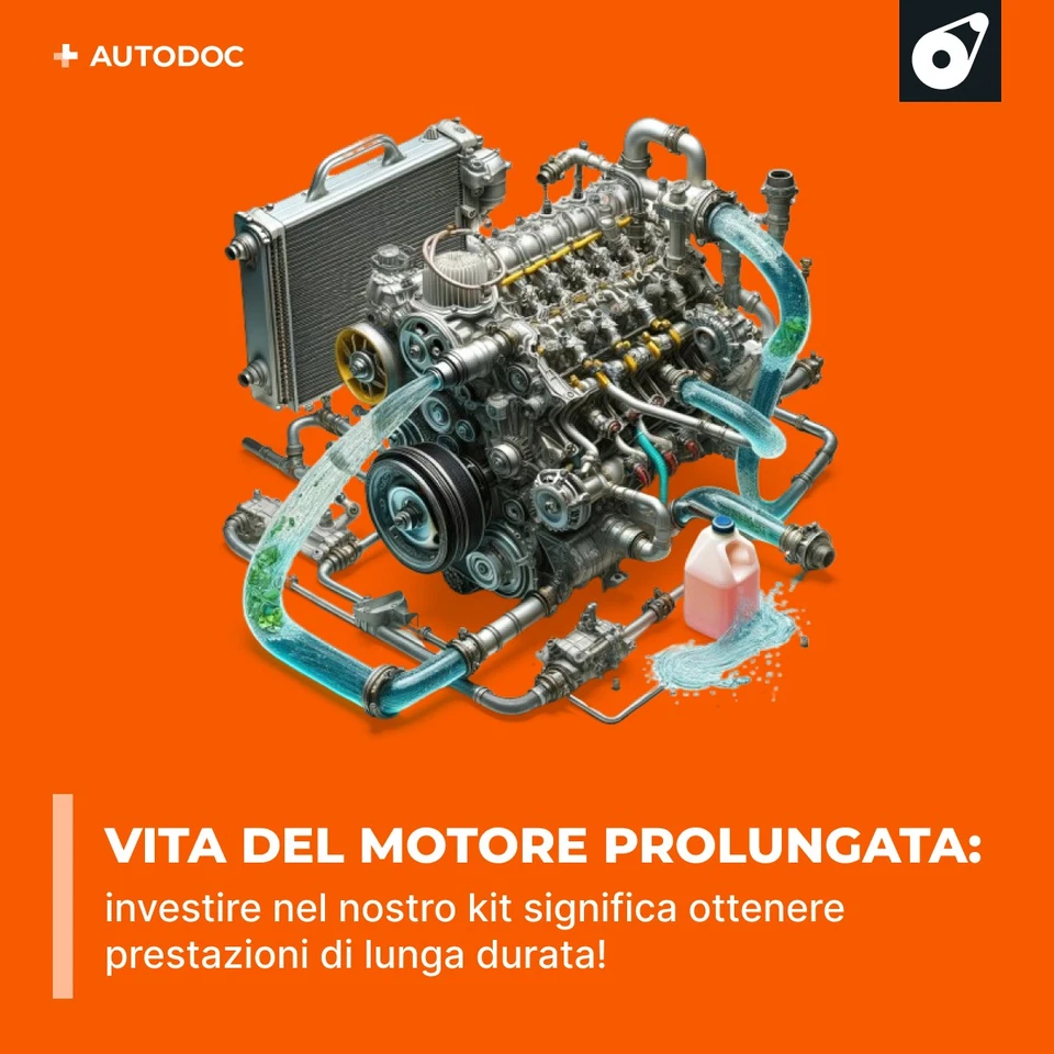 GRAF KP683-1 Kit cinghia distribuzione pompa acqua adatto per PEUGEOT 307 (3A/C) - Immagine 3 di 4