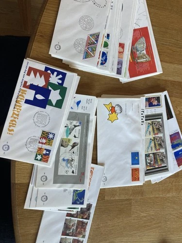 Netherlands 49 all different FDC covers 3 whole years 1993-1995 complete tidy