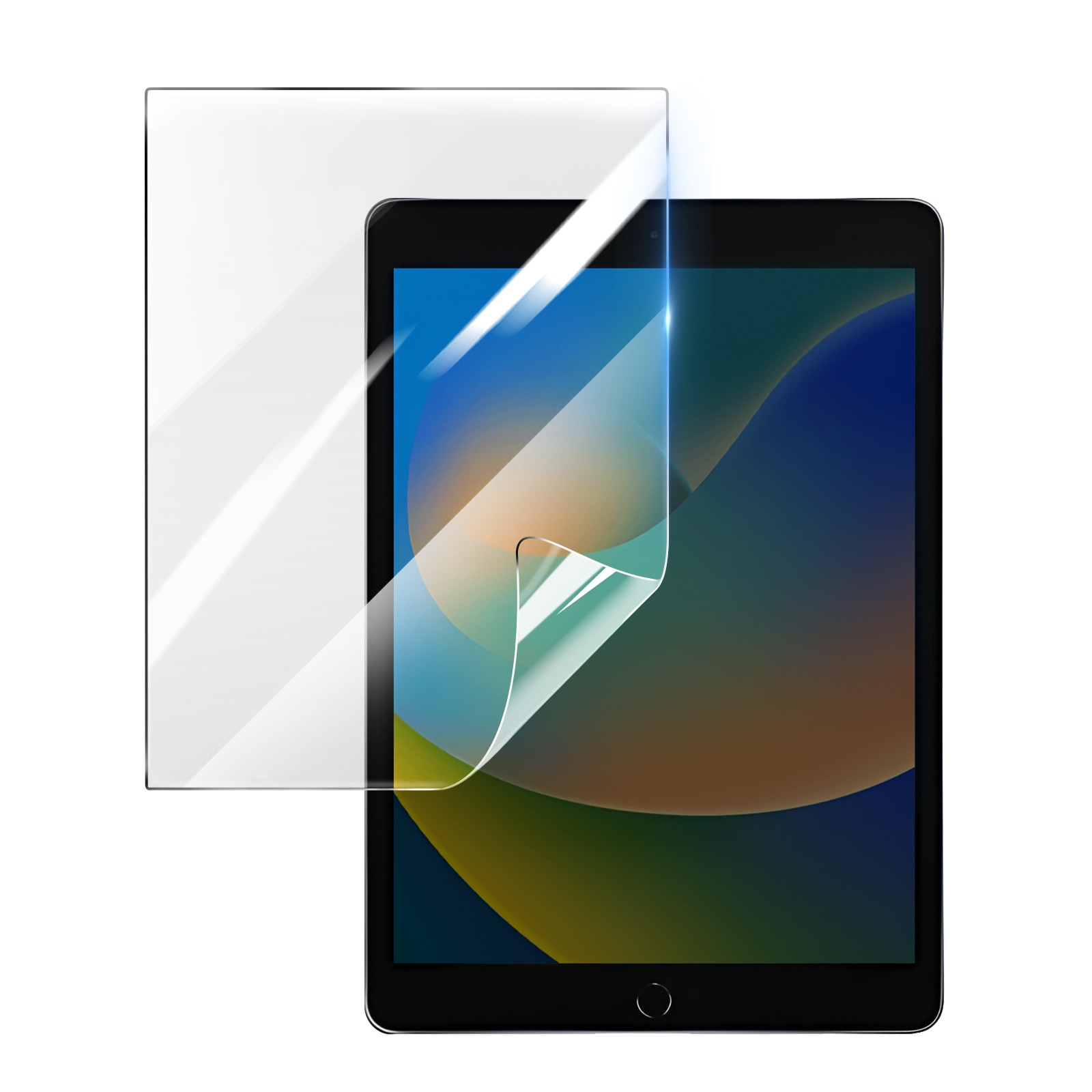 Protège écran hydrogel iPad 9 transparent pour éviter les rayures et bris de glace