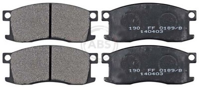 A.B.S. Bremsbelagsatz Scheibenbremse 36155 für PRELUDE HONDA 1 SN ASN