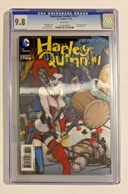Detective Comics #23.2 Harley Quinn #1 3D Lenticular CGC 9.8 WP DC New 52 2013