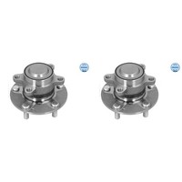 2X Meyle Radnabe MIT ABS-SENSORRING MIT Radlager Hinten Passend FüR Honda Civic