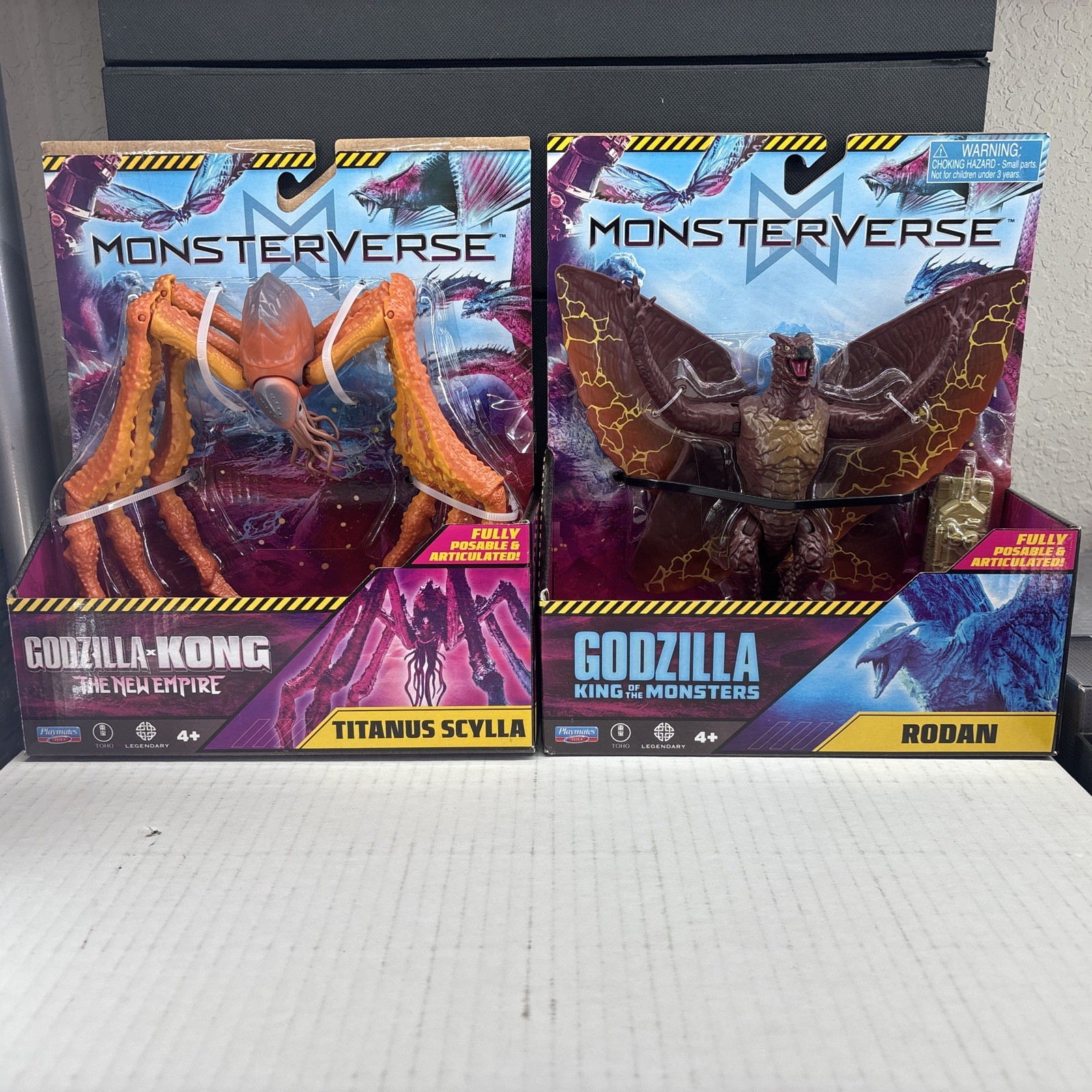 2026 Monsterverse Godzilla x Kong King of Monsters Rodan & Titanus Scylla 2pk 🔥