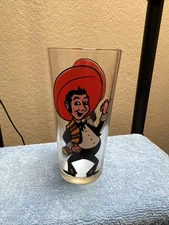 Vintage Pepsi Collector Brockway Glass Tumbler 1970's Panchos Mexican Buffet