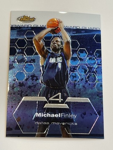 2002 Finest Michael Finley #62 card