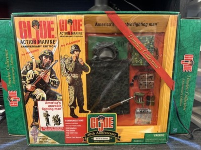 Vintage 12'' GI JOE 40TH Anniversary ACTION MARINE COMMUNICATIONS Set 2003 Sealed