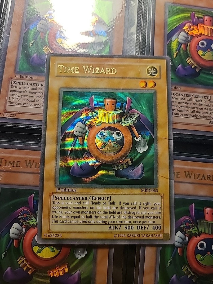 Yu-Gi-Oh! Card | Time Wizard | MRD-065 | 1st Edition [Misprint