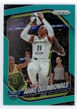 2025 Panini Prizm WNBA Teal Prizm 33/49 Arike Ogunbowale #73 v1x