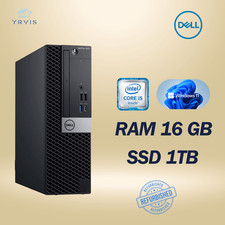 DELL 5060 SFF DESKTOP PC INTEL I5 RAM 16GB SSD 1TB WIN 11 PRO GENERALÜBERHOLT