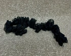 Vintage Superstar Barbie 9837 Black Shimmer Boa Stole