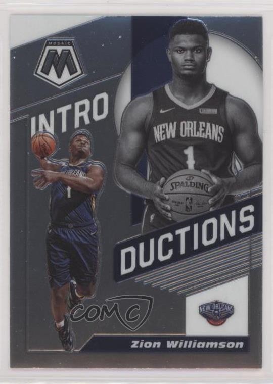 2019-20 Panini Mosaic Introductions Zion Williamson #5 Rookie RC 11ba