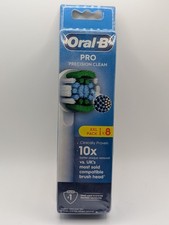 Oral-B, XXL 8 Pack Pro Precision Clean Brush Head/ Brand New Sealed