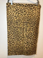 Vintage Ralph Lauren Home Aragon Leopard Print Standard Size 1 Pillowcase