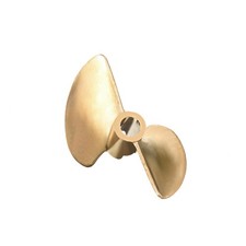 40mm1,4" 2 Lamellen Kupfer Legierung CW Drehen Schiff Modell Propeller Prop 4014
