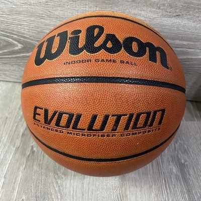 Wilson Evolution Basketball Men s 29.5 Indoor Game Ball WTB0516 Adv. Microfiber