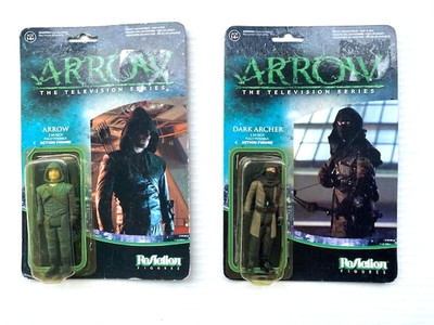 Arrow Reaction 3.3/4'' Action Figures Dark Archer+ Arrow 2015 Arrow T.V Show