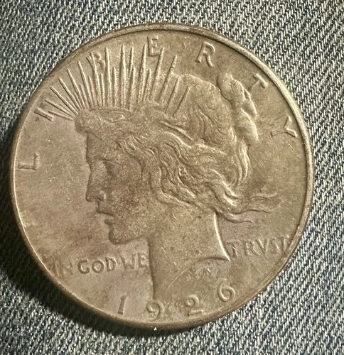 1926 Peace Silver Dollar $1 90% Circulated Vintage   BUYER TO  VERIFY MINT