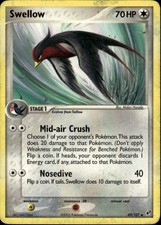 Swellow Uncommon Deoxys 49/107 Colorless Normal Pokemon Card on eBay
