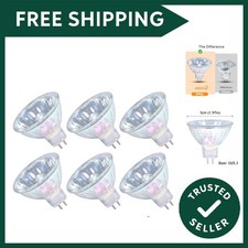 Image of Halogen Light Bulbs 35W 12V, GU5.3 Spotlight Bulb Dimmable, 4000 Hours Extra ...