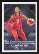 2019 Donruss WNBA #4 Natasha Cloud Express Lane Purple Press Proof #/99