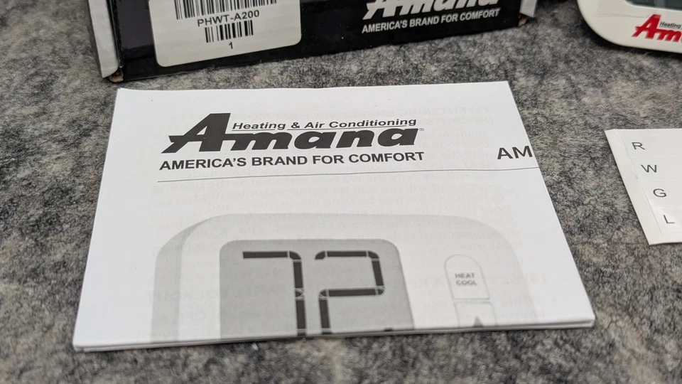 🔥Nuevo🔥 Termostato Programable Amana PHWT-A200 Foto 3 de 4