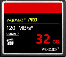 32GB CF Memory Card UDMA 120MB/s - Fast Camera Storage Solution