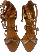Fred Astaire Ballroom Women s Dance Studio Salsa Shoes DS34 Size UK 5. US 7.5