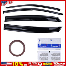 4pcs For 2023-2025 Acura Integra Jdm Wavy Mugen Style Window Visor Rain Guards 4pcs For 2023-2025 Acura Integra Jdm Wavy Mugen Style Window Visor Rain Guards