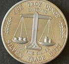 1 oz Silver Round Trade Unit “One Troy Ounce 31 Grams” United We Stand Eagle