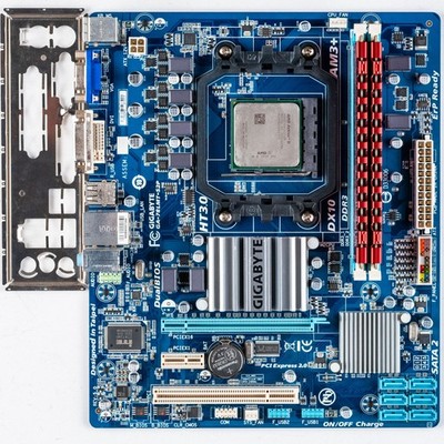 Gigabyte GA-78LMT-S2P (rev. 5.0) AM3+ MicroATX Motherboard 8GB DDR3 AMD FX Ready