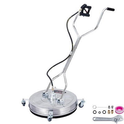 #ad 24quot; Pressure Washer Surface Cleaner 4000PSI w 4 Wheels 2Nozzles amp; 3 8quot; Connector $229.99