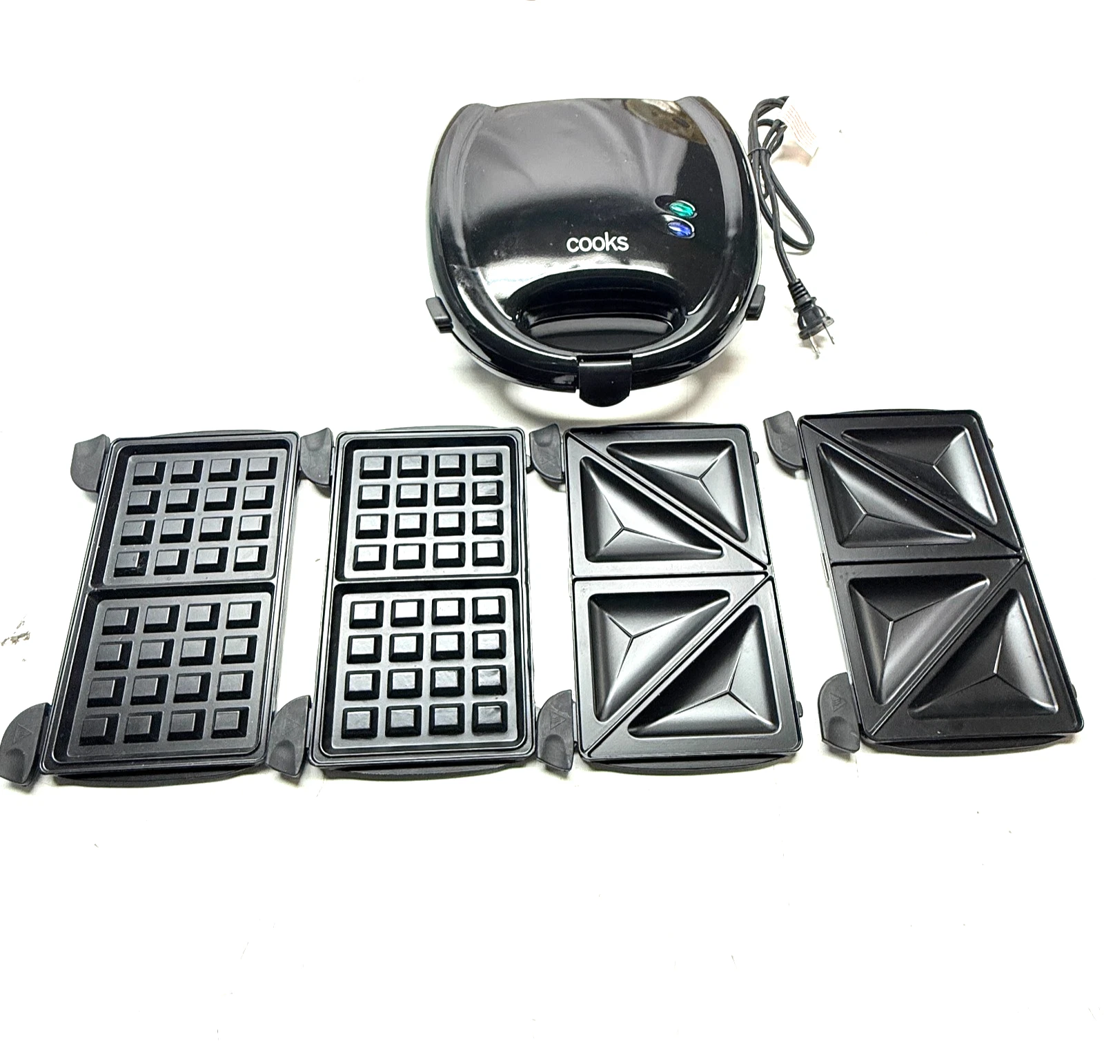 Sensio 3-in-1 Sandwich Maker S627 Waffle Grill Panini Press 700W Non-Stick