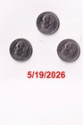 2009P ROOSEVELT DIMES SEMI-KEY!Circulated! LOT OF 3!