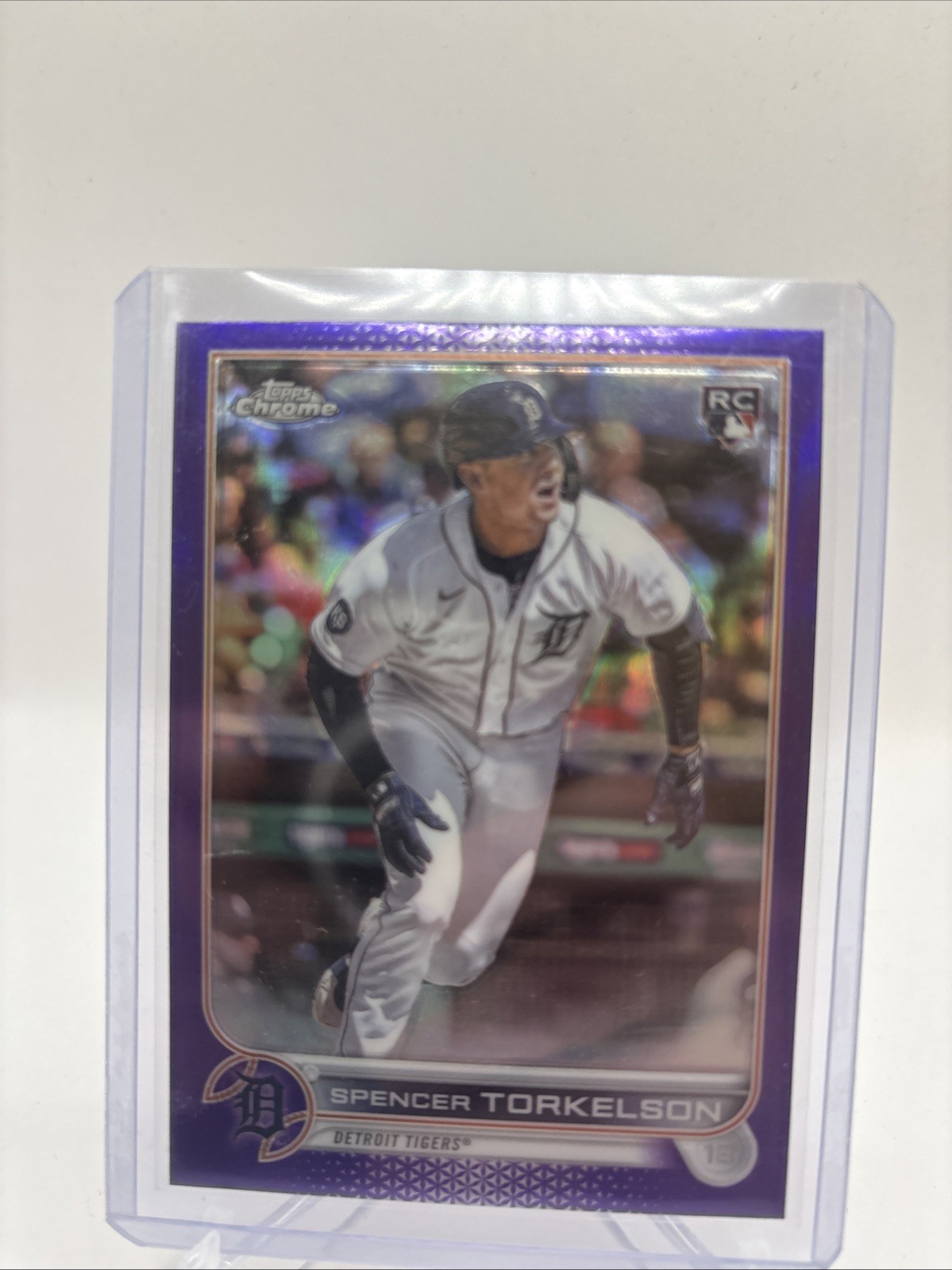 2022 Topps Chrome Update Series - Spencer Torkelson #USC100 Purple Refractor