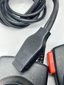Vintage Atari CX-2600A Video Game Console w/ Joysticks and Power Cord UNTESTED