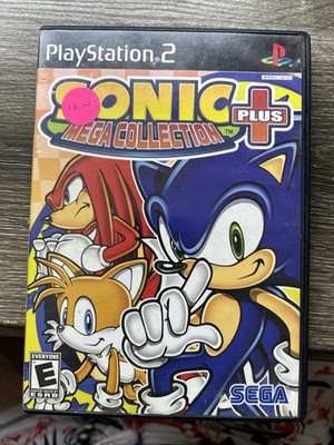 Sonic Mega Collection Plus PS2 Sony PlayStation 2 Complete CIB Tested Working