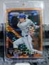 '24 Prizm - Evan Carter - RC - Top Tier -  Orange Pulsar - /399 -  Texas Rangers