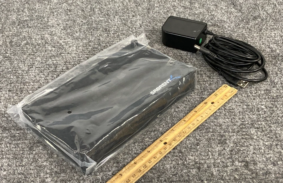 Lot of 6 Sabrent ECS-STU35K 3.5 In. SATA/IDE Hard Drive Enclosures -Open Box- - Image 4 of 4