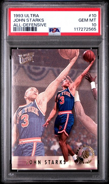 1993 ULTRA ALL-DEFENSIVE #10 JOHN STARKS PSA 10