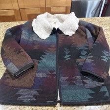 Quicksilver Jacket Womens Small Petite Multic...