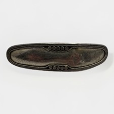 VTG Sterling Silver Engravable Barrette, 8.3g