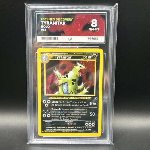Tyranitar (Unlimited) graded ACE 8 for sale on eBay