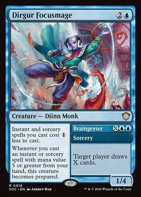 MTG - Dirgur Focusmage - Secrets of Strixhaven Commander