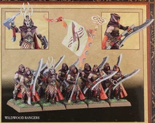Warhammer TOW Wood Elf Realms Wildwood Rangers (10) NEW NO BOX