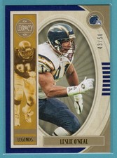 2019 Panini Legacy #115 Leslie O'Neal Blue #/50