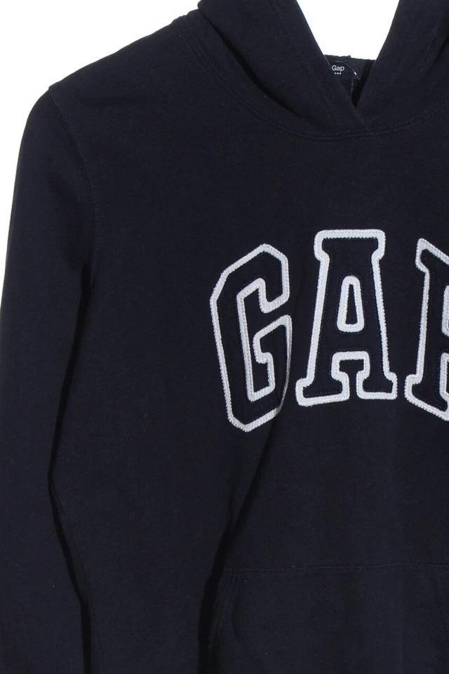 GAP Sudadera con capucha Mujeres Sudadera Talla EU 36 azul-blanco look casual - Imagen 3 de 4